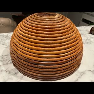 Pencil Reed Rattan lamp shade - Mid Century Excellent condition!
